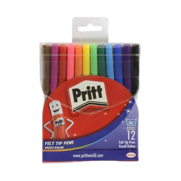 Pritt Keçeli Kalem 12 Renk - 1