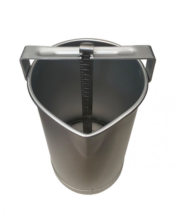 20 Litre Süt Ölçer Kovası Aluminyum (Ölçek) - 3