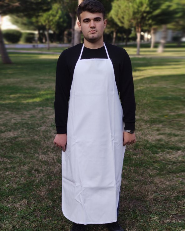 Süt Sağımcı Önlüğü Beyaz