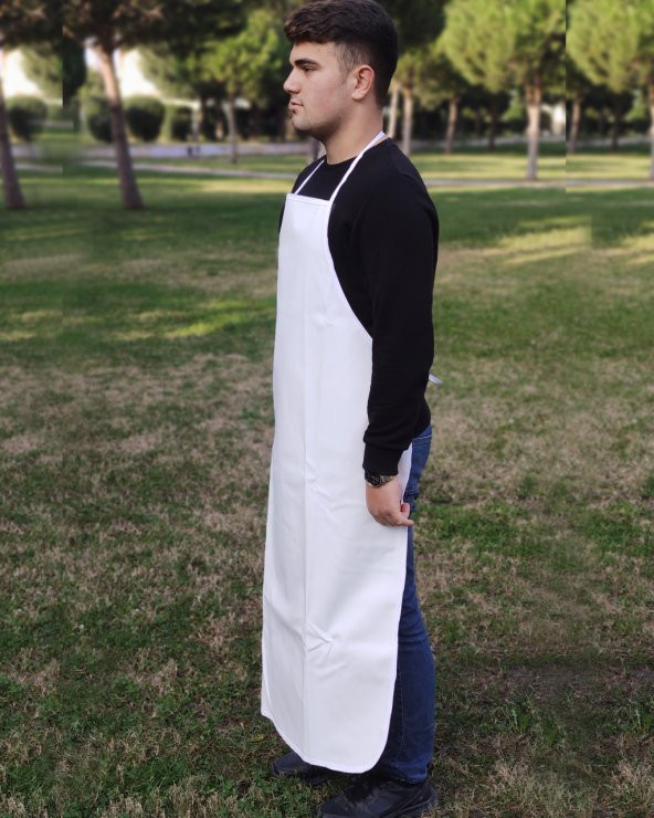 Süt Sağımcı Önlüğü Beyaz - 3