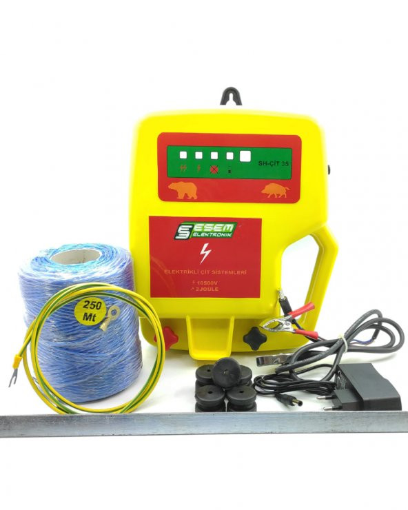 1600 - 3600 Metrekare Arası Elektrikli Çit Eko Paket