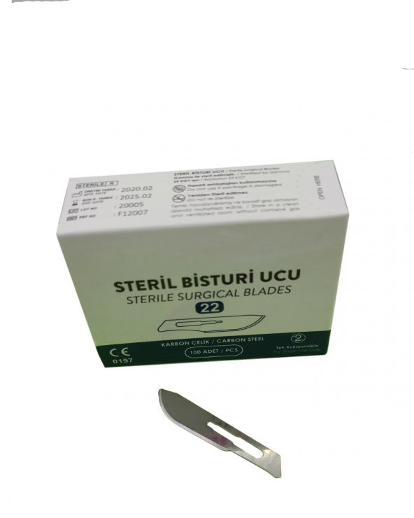 Bistüri Ucu No 22 (100 Adet) - 3