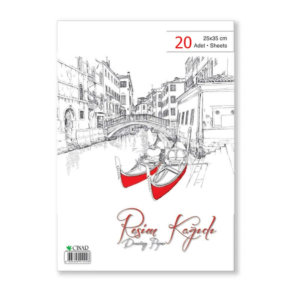 Çınar Resim Kağıdı 24x34 cm 20'li - 1