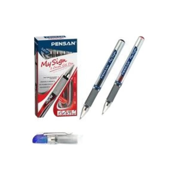 Pensan My Sign Jel Roller Kalem Mavi 1 mm - 1