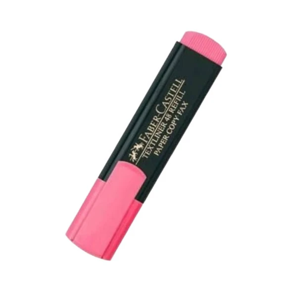 Faber Castell Fosforlu Kalem Pembe - 1