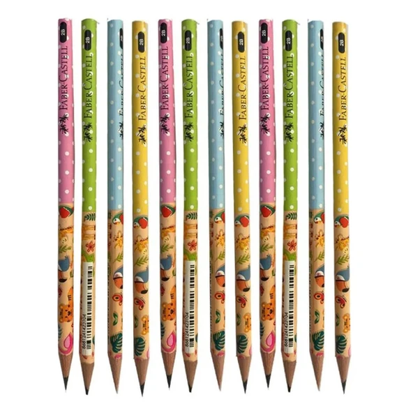 Faber Castell Kurşun Kalem 2b Sevimli Dostlar Adet - 1