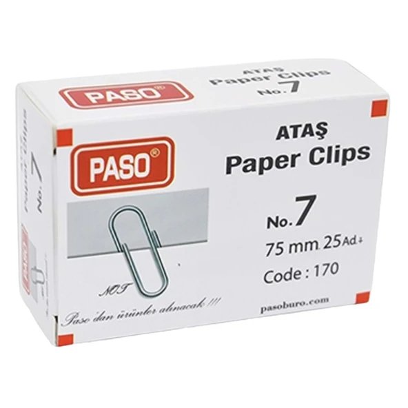 Paso Paso 170 Ataş No: 7 25'li - 1