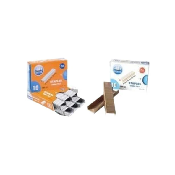 Delta Sarı Zımba Teli Küçük No 10 Tekli Paket - 1