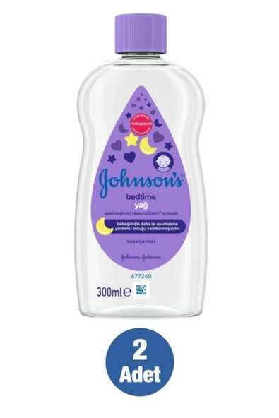 Johnson's Baby Bebek Yağı Bedtime 300 ml 2 Adet - 1