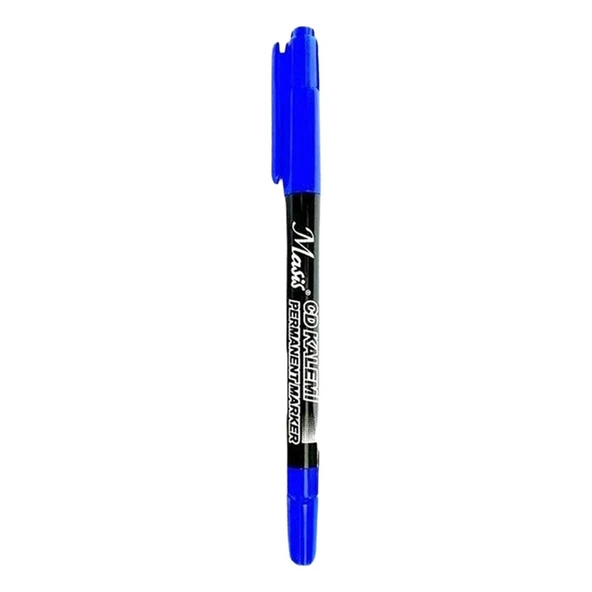 Masis Masis Mavi Çift Taraflı Uç Asetat Kalemi 0.5-1.0 mm - 1
