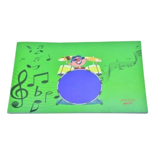Umut Umut Müzik Defteri Küçük Boy 20 Yaprak - 1