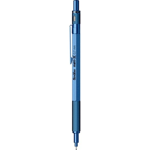 Scrikss Scrikss Matri X Mekanik Kurşun Kalem Metalik Mavi (0,7 mm) - 1