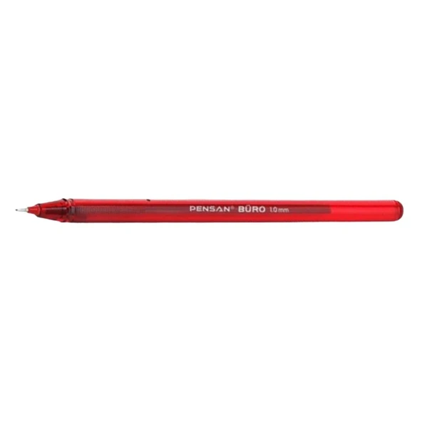 Pensan Pensan Büro Tükenmez Kalem Kırmızı 1 mm - 1