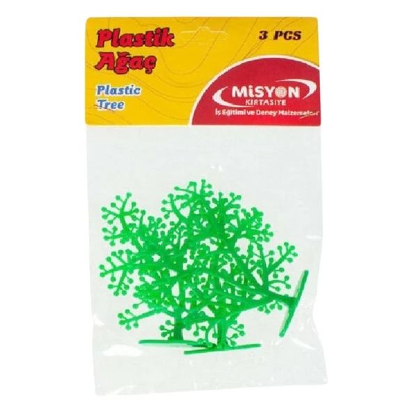 Misyon Misyon Plastik Ağaç 3'lü - 1