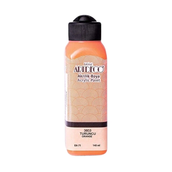 Artdeco Akrilik Boya Turuncu 3603 140ml - 1