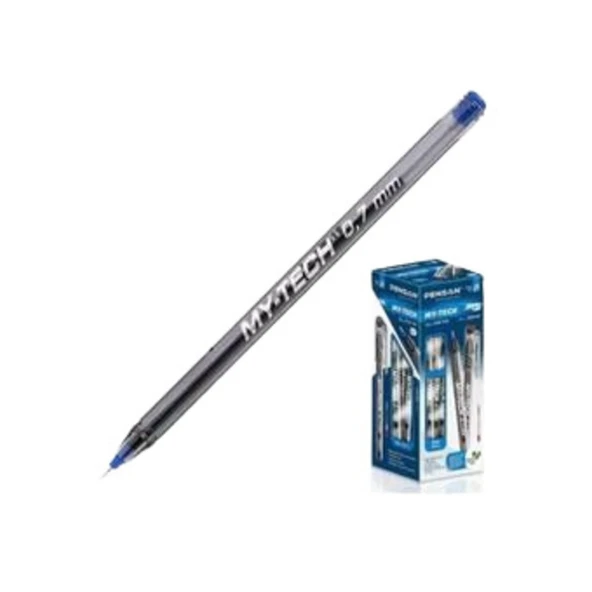 Pensan Pensan My-tech Mavi Tükenmez Kalem 0.7 Mm - 1