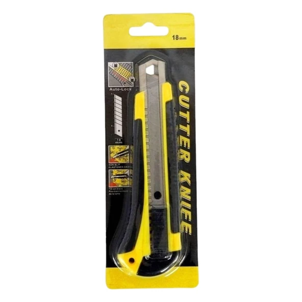 Linea Linea Geniş Kauçuk Gövde Metal Maket Bıçağı - 1