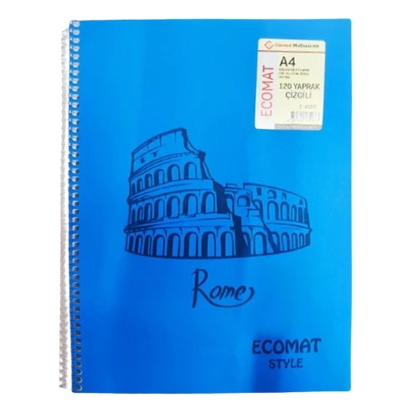 Gürmat Gürmat Spiralli A4 Çizgili Defter 120 Yaprak - 1