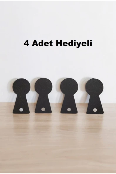 PEKA Modern Tasarımlı Anahtarlık Metal Anahtar Askısı – Ev ve Ofis İçin Şık ve Dayanıklı Çözüm - 3