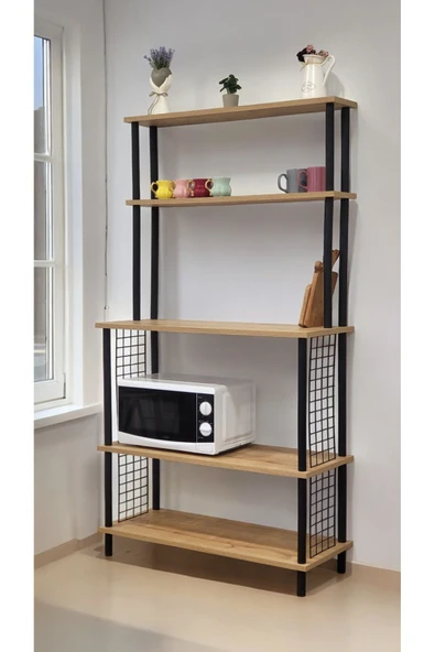 PEKA Yüksek Kalite Kahve Köşesi Mutfak Rafı Mutfak Masası Çok Amaçlı Dolap Mutfak Standı Bango ürün görseli