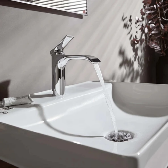 Hansgrohe Vivenis Lavabo Bataryası 110 Sifon Kumandalı Krom - 2
