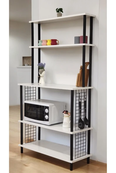 PEKA Yüksek Kalite Kahve Köşesi Mutfak Rafı Mutfak Masası Çok Amaçlı Dolap Mutfak Standı Bango ürün görseli