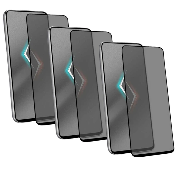 Samsung Galaxy Note 8 Uyumlu Tam Kaplayan Gizlilik Filtreli Mat Seramik Hayalet Ekran Koruyucu x3