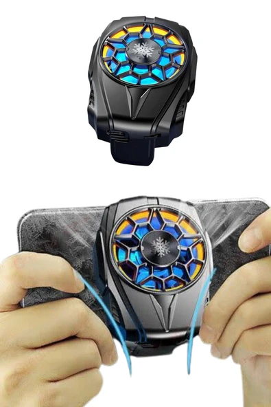 Telefon Soğutucu Fan Güçlü Motor Radyatör Cep Telefon Soğutma - Resim 4