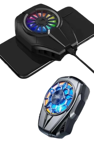 Telefonu Soğutma Fanı Radyatör Mobil Cihazlara Uyumlu Soğutucu - Resim 5