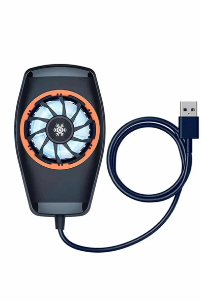 Telefonu Soğutma Fanı Radyatör Mobil Cihazlara Uyumlu Soğutucu - Resim 4