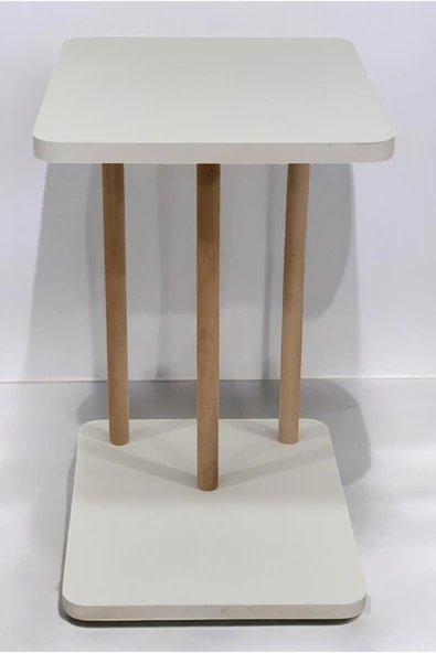 PEKA C Sehpa Koltuk Sehpası Yan Sehpa Zigon Sehpa Servis Sehpası - Resim 4