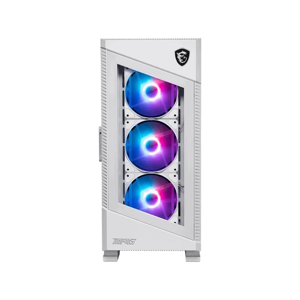MPG Velox 100R White TG ARGB ATX Mid Tower Beyaz Gaming Kasa - 4