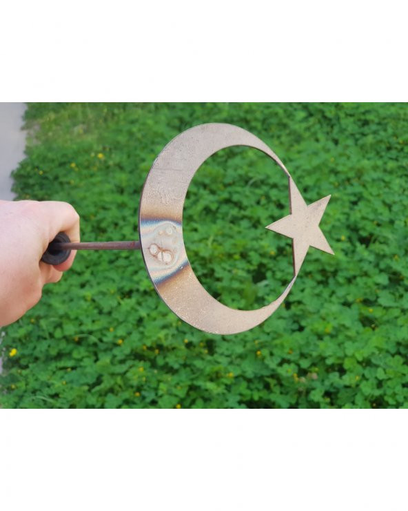 Tek Ay Yıldızlı İşaretleme Damgası - 9