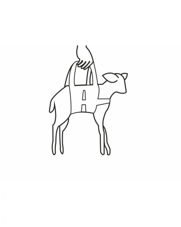 Küçükbaş Tartı Askısı ve Taşıma Çantası Yavru - Resim 3