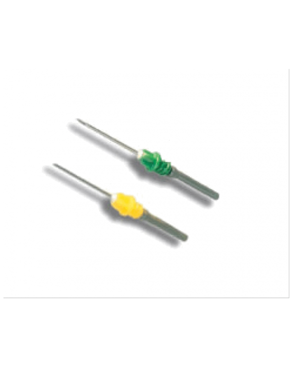 Kan alma iğnesi. 0,8*38 mm ( 21G x 1½ ) Yeşil 100 lü - 2