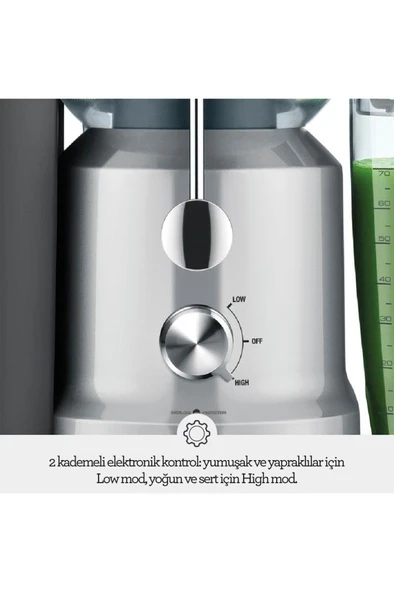 Sage BJE430 SIL 1250 W Katı Meyve Sıkacağı Teşhir - 6