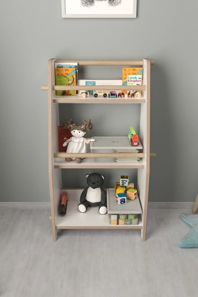 PEKA Montessori Çocuk Odası Eğitici Kitaplık - Resim 2