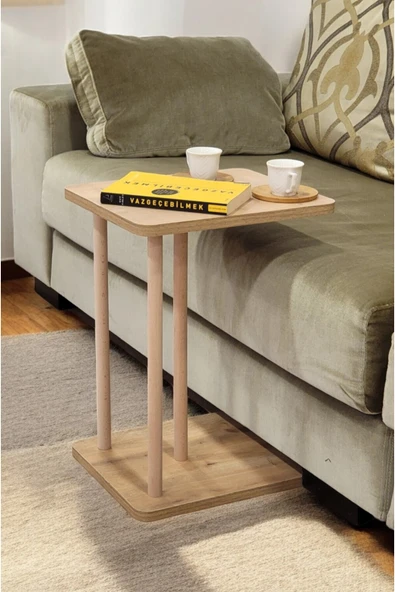 PEKA C Sehpa Koltuk Sehpası Yan Sehpa Zigon Sehpa Servis Sehpası ürün görseli 1