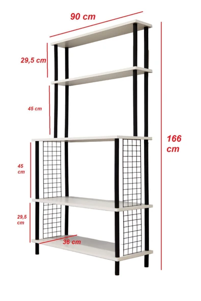 PEKA Yüksek Kalite Kahve Köşesi Mutfak Rafı Mutfak Masası Çok Amaçlı Dolap Mutfak Standı Bango - Resim 5