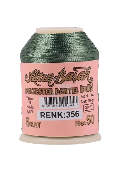 3 Adet Altınbaşak Oya ve Dantel İpi 20 gr - Royaleks - No: 763 - 392 - 356 - 5