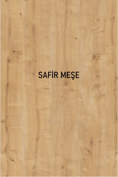 PEKA Kare Orta Sehpa Ahşap Ayaklı Sehpa Iki Raflı Sehpa Dekoratif Sehpa Gazetelikli - Safir Meşe-60x60 - Resim 5