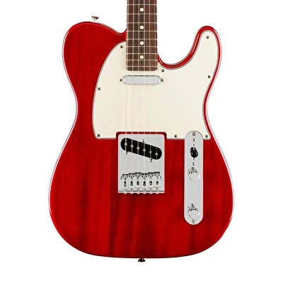 Fender Player II Telecaster Chambered Mahogany Gövde Gülağacı Klavye Transparent Cherry Elektro Gitar - Resim 3