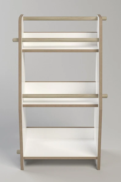 PEKA Montessori Çocuk Odası Eğitici Kitaplık - Resim 4