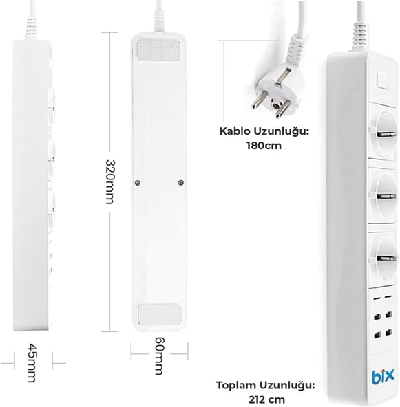 Vtn Bp-01 Wifi Yüksek Akım Korumalı Hızlı Şarj Özellikli Akıllı Priz - 2