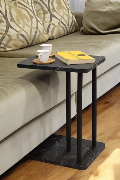 PEKA C Sehpa Koltuk Sehpası Yan Sehpa Zigon Sehpa Servis Sehpası - Resim 3