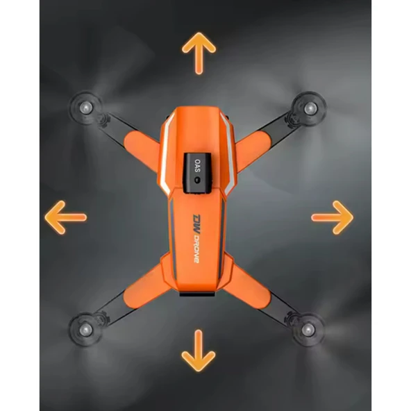 Ozmik 968S Katlanır uzaktan kumandalı drone hd çift kamera optik akış yerelleştirme engel kaçınma - 6