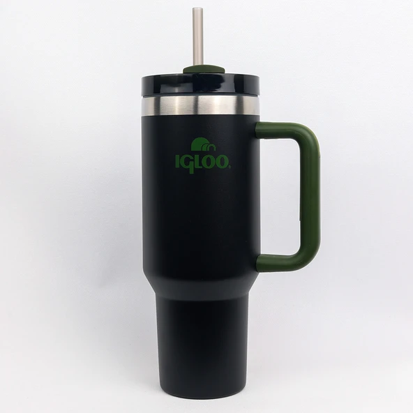 Igloo Stadler Thermo-Mug 1.2 Litre-SİYAH-HAKİ ürün görseli
