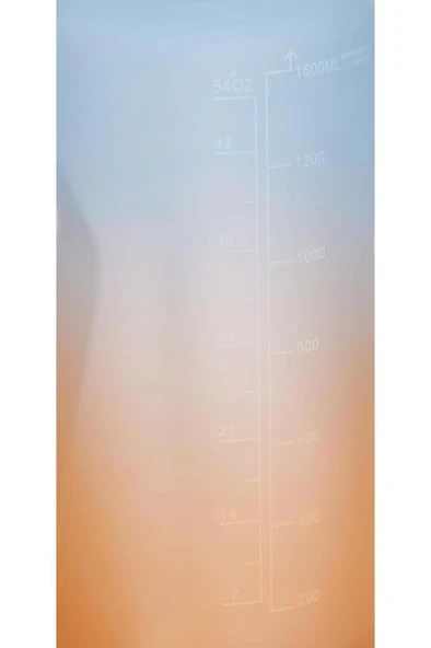 Lumin Flask Su Matarası 1,5 Litre Motivasyon Matarası Bpa Free Su Şişesi Suluk Water Bottle - Resim 5