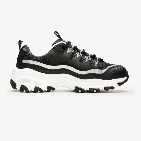 Skechers D'lites Black Silver - 4