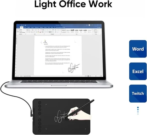 XPPen Kablosuz Çizim Tableti Deco Pro MW 2nd - 6